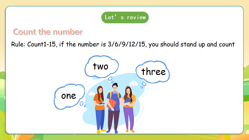 人教版（PEP）英语三下Unit6 Numbers in life Part B let's learn 课件第4页