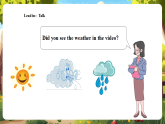 【新教材新课标】人教pep版英语四年级上册Unit 5 The weather and us Part A Let's learn 课件+教案+素材