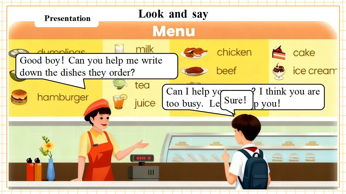 Unit 5 第2课时 Part A Let’s learn&Write and say(教学课件)英语人教PEP版五年级上册（新教材）第6页