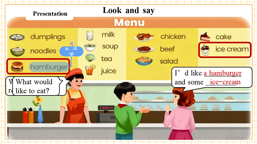 Unit 5 第2课时 Part A Let’s learn&Write and say(教学课件)英语人教PEP版五年级上册（新教材）第7页