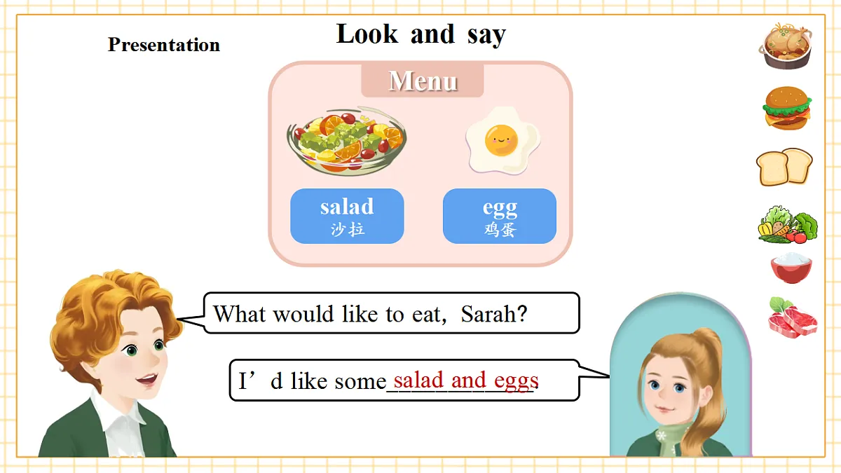 Unit 5 第1课时 Part A Let’s talk&Look, write and role-play(教学课件)英语人教PEP版五年级上册（新教材）第7页