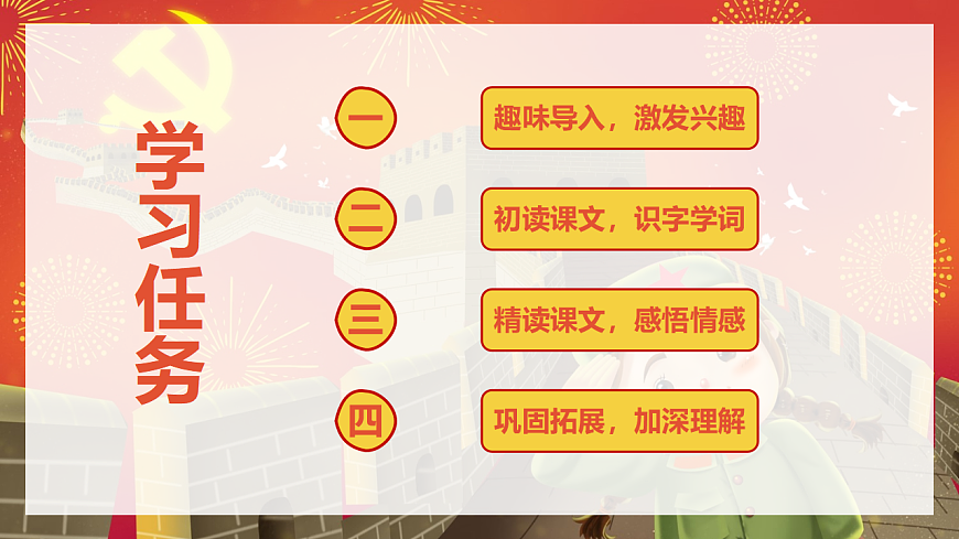 第1课《热爱中国共产党》（教学课件）-2024-2025学年一年级语文下册同步精品课堂系列（统编版·五四制·2024）第2页