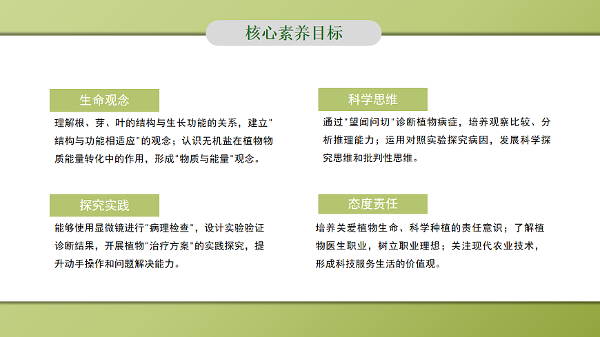 人教版初中生物七年级下册 3.1.2 植株的生长 课件第3页