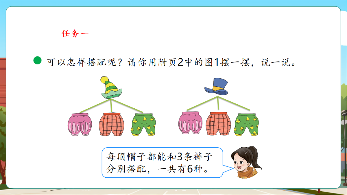 数学好玩《搭配中的学问》（课件）第8页