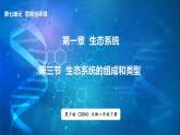 冀少版（2024）生物八年级下册 7.1.3 生态系统的组成和类型（课件）