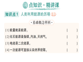 初中物理新人教版九年级全册第二十二章第一节 能源利用的现状和面临的挑战作业课件（2026春）