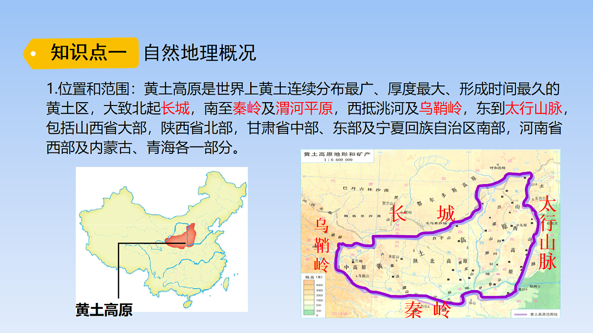 2026年春湘教版地理八年级下册第八章 第五节   黄土高原的生态保护与高质量发展课件第3页
