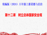统编版（2024）八年级上册道德与法治 第十二课 树立总体国家安全观 复习课件【含练习题+答案  】