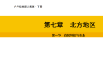 人教版(2024)八年级下册(2024)第一节 自然特征与农业示范课课件ppt
