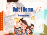 译林版初中英语七下 U1 Home Pronunciation  课件