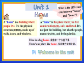 译林版初中英语七下 U1 Home Welcome 课件