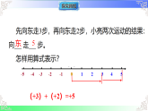 1.5.1 有理数的加法法则（课件）冀教版2025-2026学年七年级数学上册