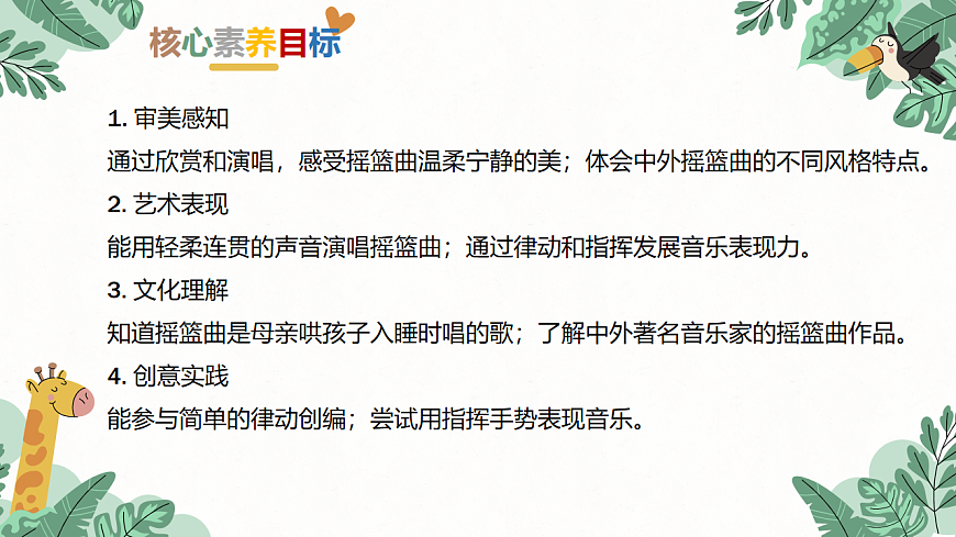 《摇篮曲》课件第2页