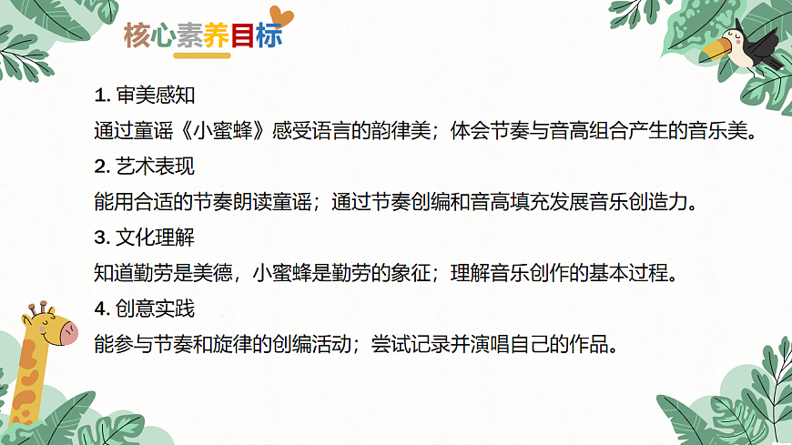 《勤劳的小蜜蜂》课件第2页