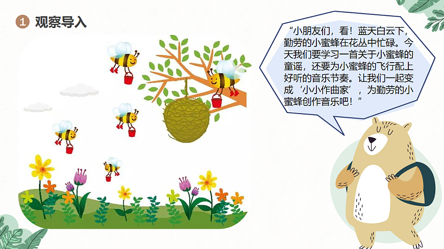 《勤劳的小蜜蜂》课件第4页