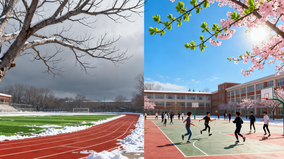 岭南版（2024）一年级下册美术第2课《校园的春天》课件第4页