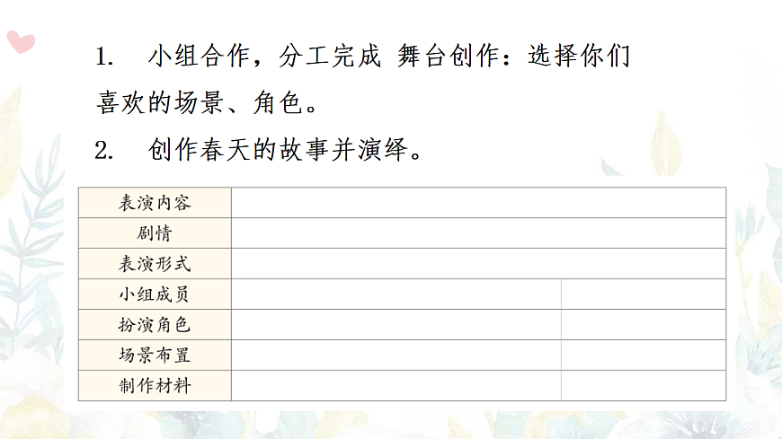 人美版（2024）一年级下册美术第一单元第3课《春天大舞台》课件第8页