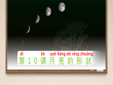 第10课 月亮的形状 课件 2025-2026学年科学一年级下册粤教粤科版