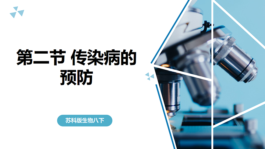 苏科版初中生物八年级下册7.17.2《传染病的预防》课件第2页