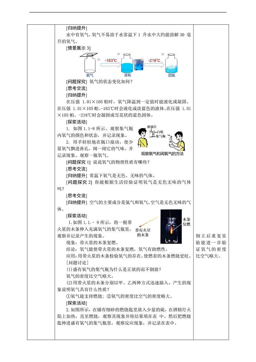 第1节 空气的成分（第2课时）  教学设计第2页