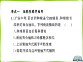 2026年人教版生物八年级下册 第一章 生物的生殖 章末冲刺（习题课件 含答案）