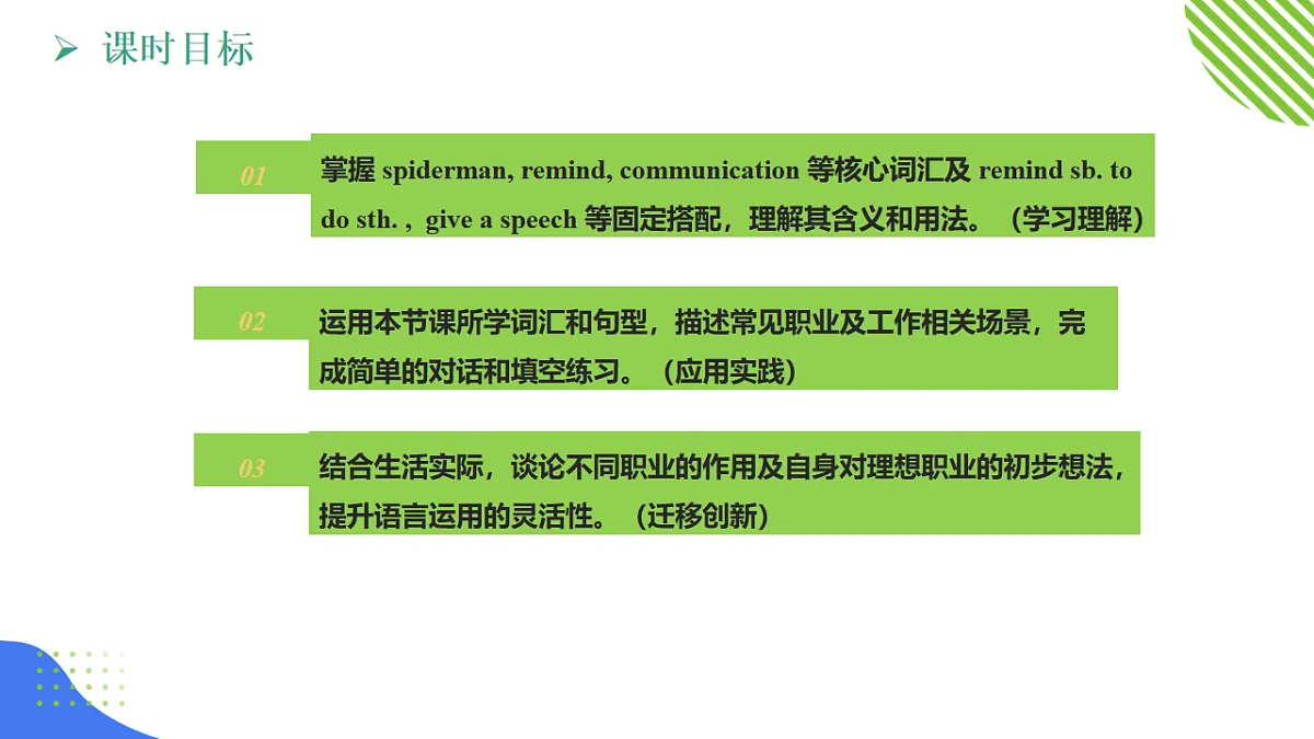 【核心素养】2026春新外研8下英语《Unit 1 Career talks 01Starting out &阅读词汇》 课件第7页