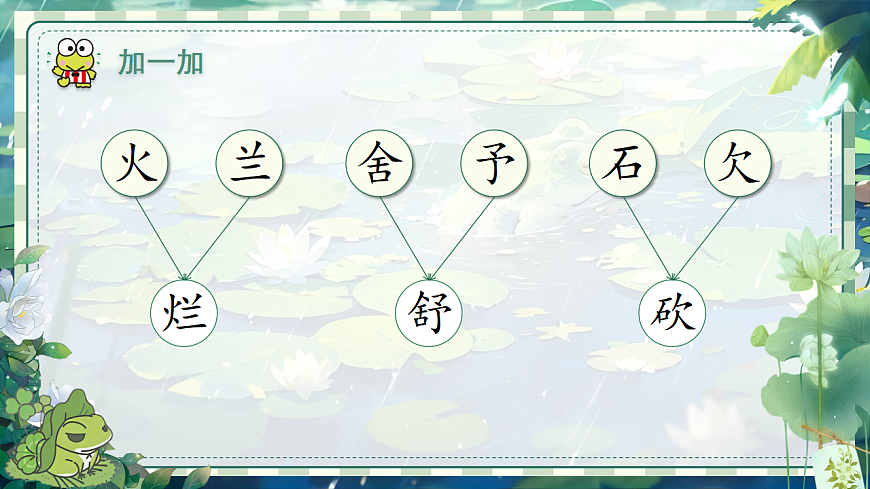 【教学课件】阅读20.《青蛙卖泥塘》(第一课时)第8页