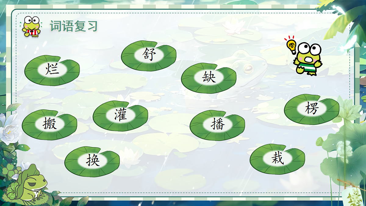 【教学课件】阅读20.《青蛙卖泥塘》(第二课时)第2页