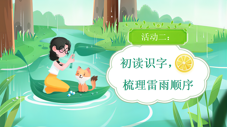 【教学课件】阅读15.《雷雨》(第一课时)第7页