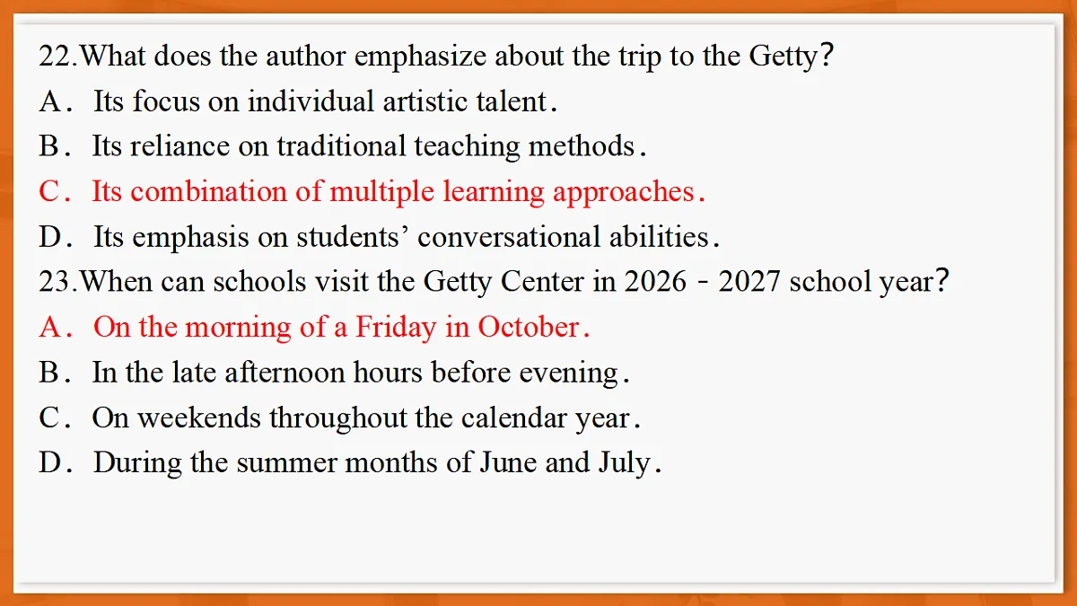 26届12月底广东高三·英语第6页