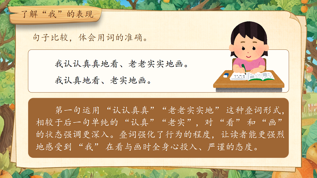 【教学课件】阅读12.《画杨桃》(第二课时)第6页