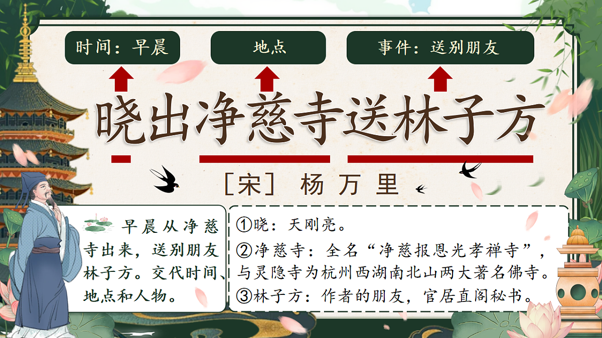 【教学课件】阅读14.《古诗二首》 （第二课时）第5页