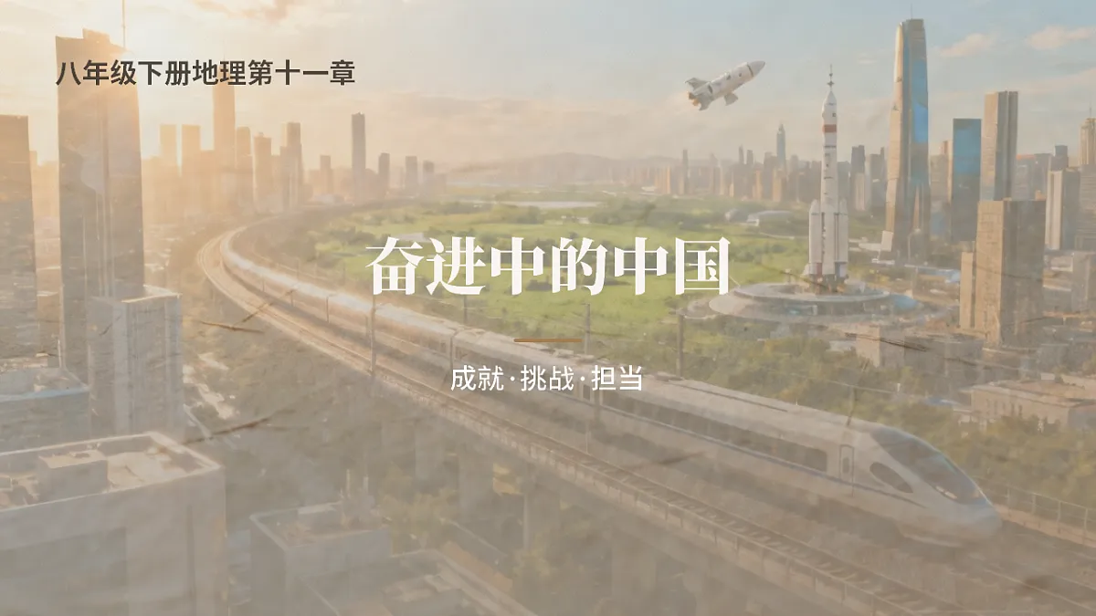 第十一章 奋进中的中国——教学课件第1页