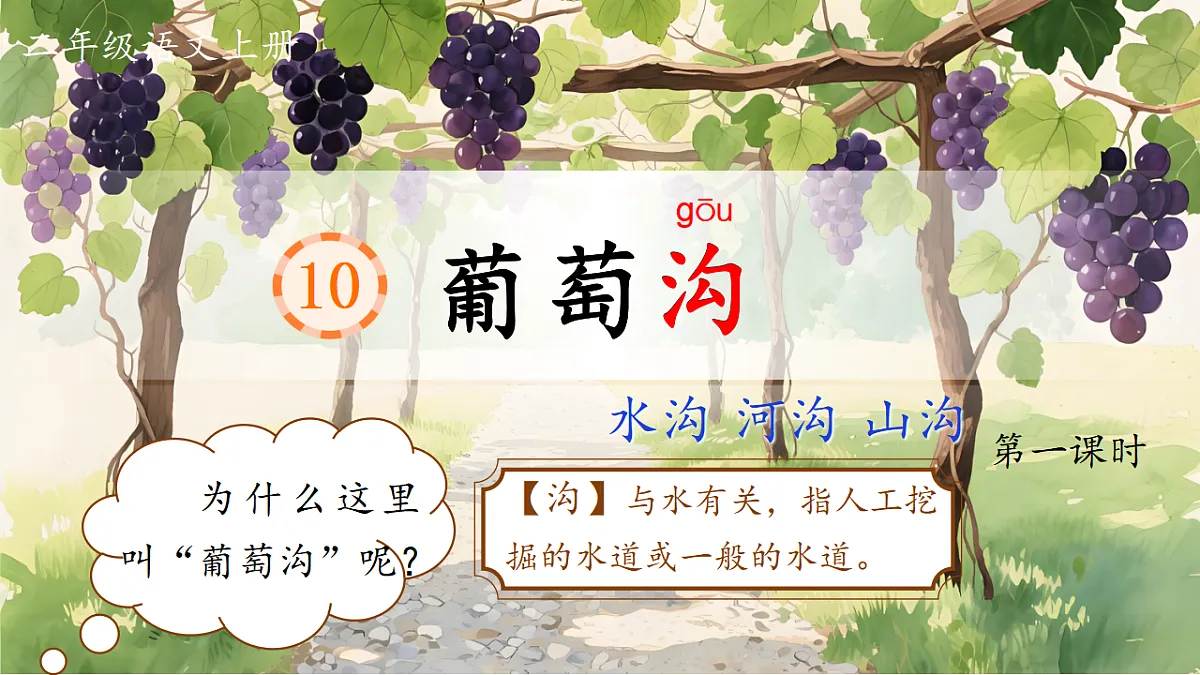 1.《葡萄沟》ppt课件第3页