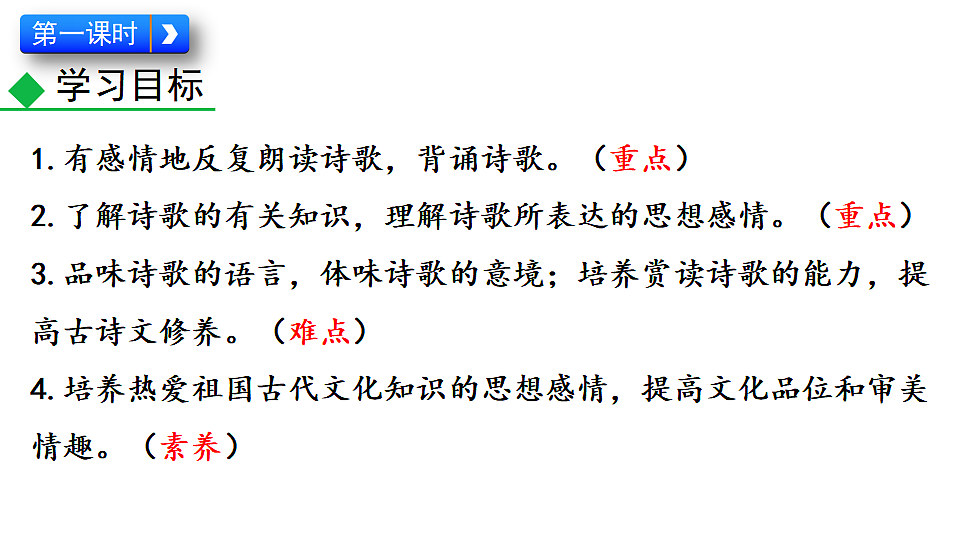 4 古代诗歌四首第3页