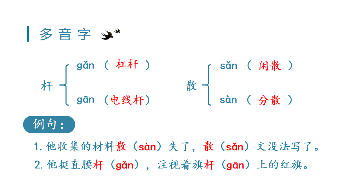 2026年部编版语文三下 2.燕子（课件）第7页