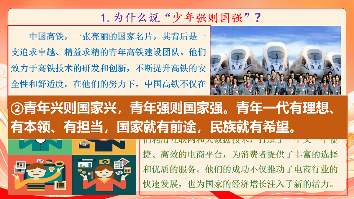 人教部编版道法九下  5.2《少年当自强》课件第6页