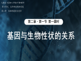 2026年春人教版生物八年级下册 第一节 基因与生物性状的关系（课件）