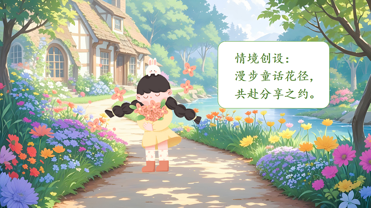 【教学课件】阅读3.《开满鲜花的小路》(第一课时)第2页