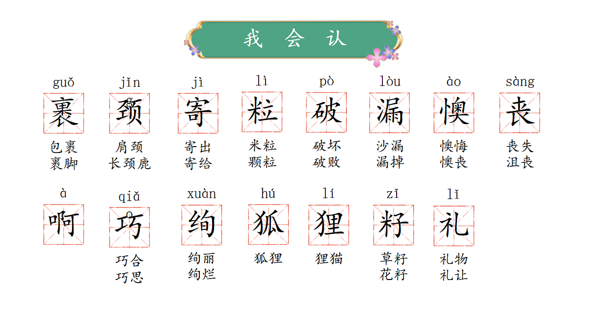 【教学课件】阅读3.《开满鲜花的小路》(第一课时)第5页