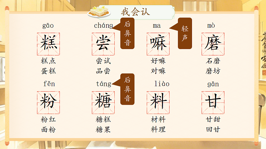 【教学课件】阅读6.《千人糕》(第一课时)第6页