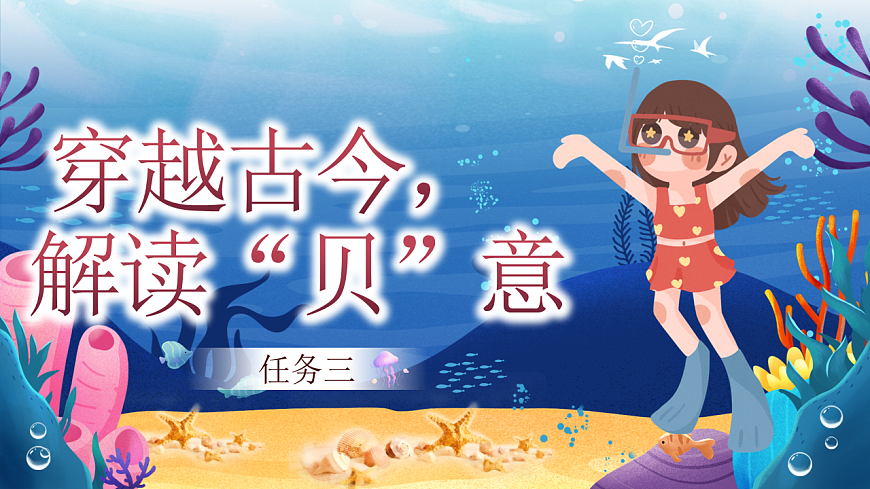 【教学课件】识字3.《”贝“的故事》(第二课时)第3页