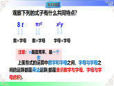 2.3.1整式（教学课件）湘教版2025-2026学年七年级数学上册