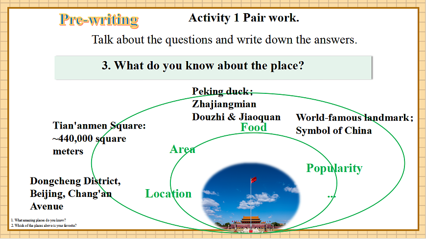 Unit 5 Amazing Places 第7课时Reading for Writing 教学课件第8页