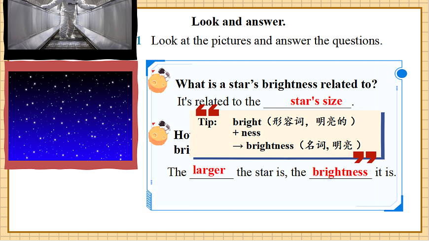 Unit 6 Earth and Beyond 第5课时Grammar in use 优质课件第7页