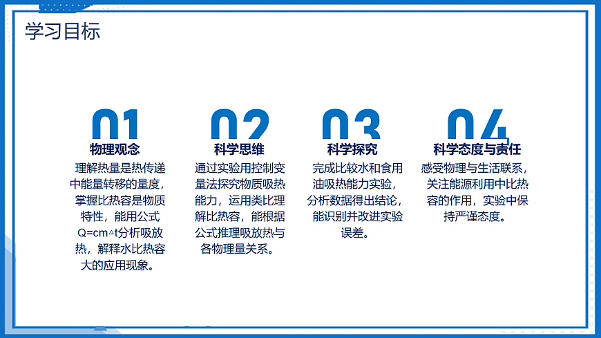 13.1 热量 比热容 — 初中物理九年级全一册 同步教学课件（人教版2024）第2页