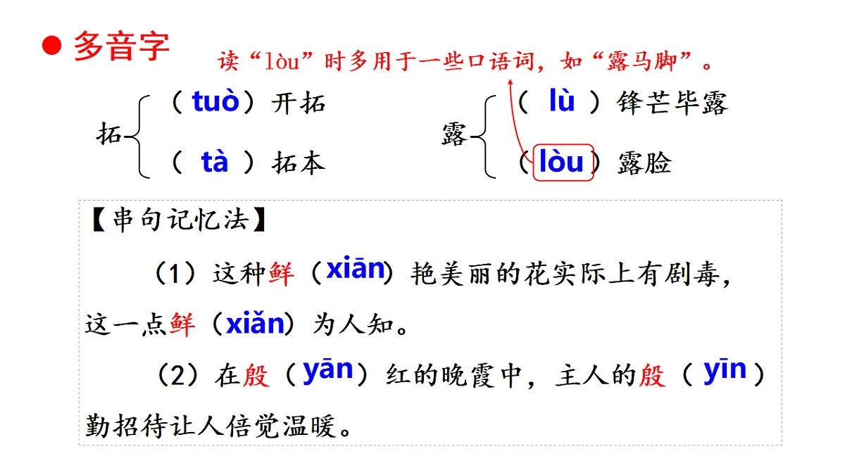 七下语文第一单元动态复习课件第5页