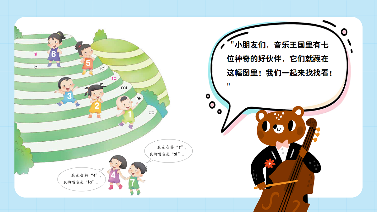【接力版】音乐一年级下册 第二单元《七个好伙伴》 课件第4页