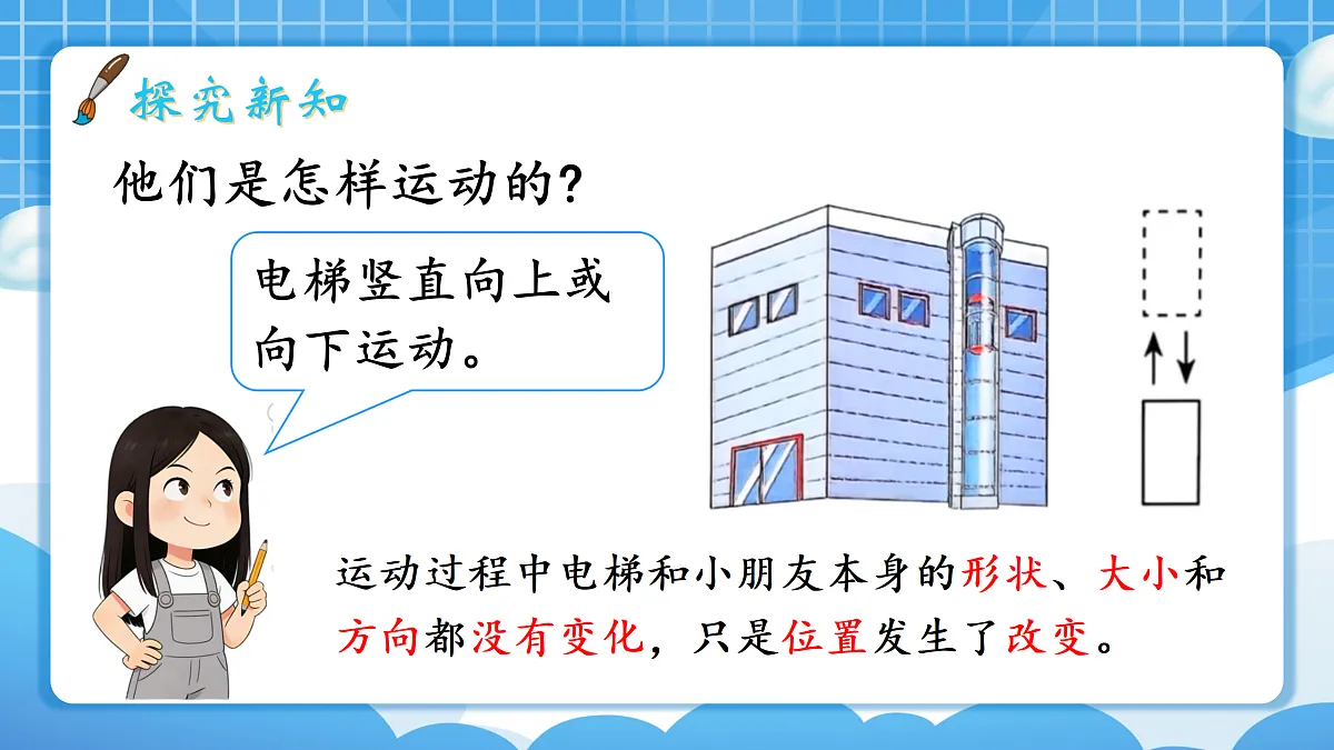 人教版小学数学三年级下册 第2课时《平移》课件第5页