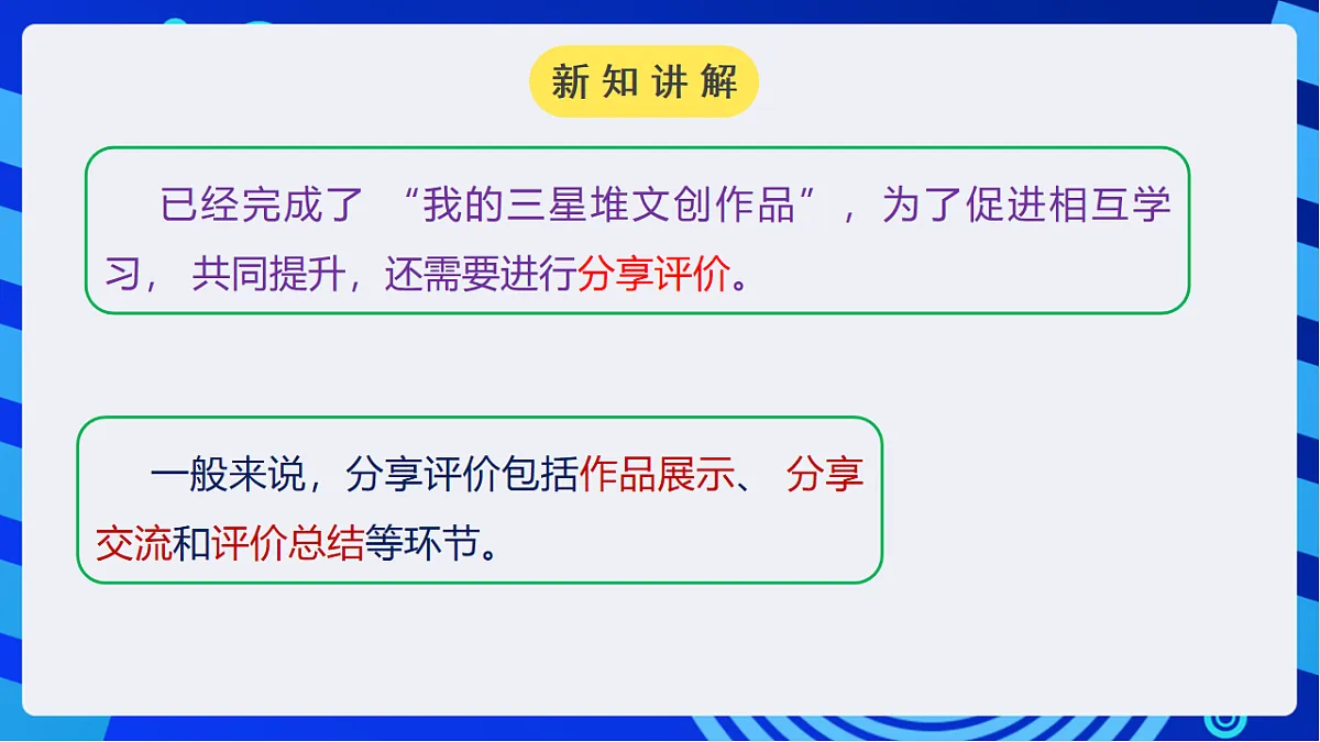 川教版信息技术八年级下册2.3《评价文创作品》课件第3页